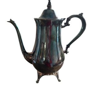 Elegant Silver Teapot